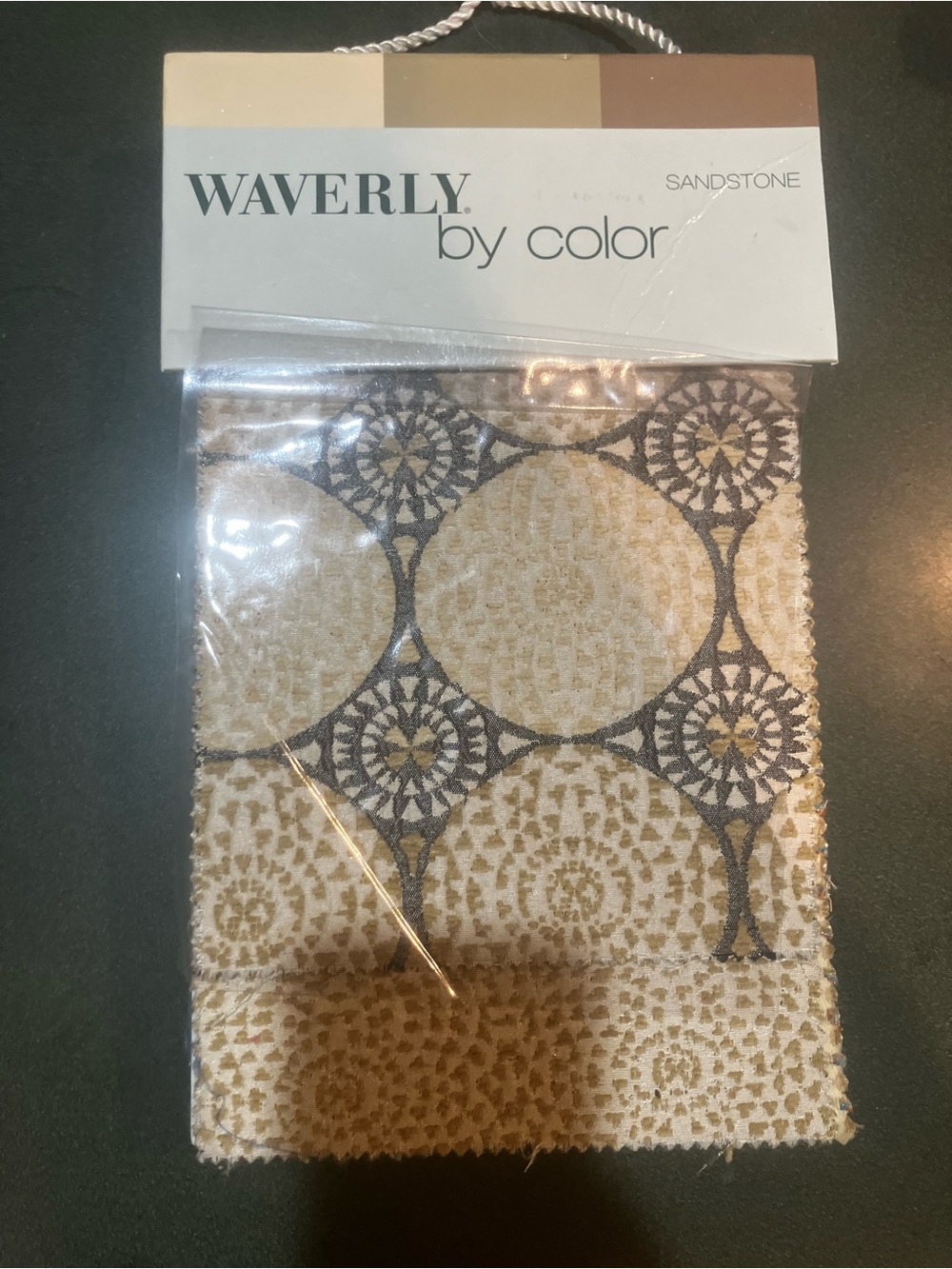 Waverly by Color Sandstone Fabric Sample Book